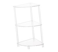 DRHTDXEJ Elegante mesa decorativa de acrílico de varios niveles, accesorio para el hogar para pequeños diseños de ahorro de espacio para dormitorio y dormitorio