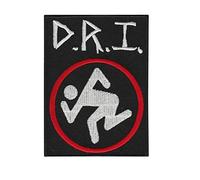 Dri Dirty Rotten Imbeciles Hardcoreband parche patch bordado con logotipo para planchar de hierro en apliques