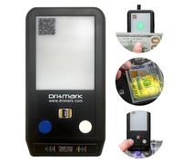 Dri Mark Detector de billetes falsos de prueba flash, 3 pruebas fáciles en un dispositivo pequeño, marca de agua, tinta, tira de seguridad, comprobador de dinero rápido y preciso, máquina de detección