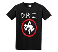 Dri 'Skanker' D.R.I. Men's Cotton T-Shirt Black Shirt Top tee 3XL