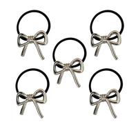 driattie Bonitas gomas para el pelo, de metal, elásticas, para coletas de caballo, para la escuela, salidas informales, viajes, fiestas, compras, fiestas, bodas, mujeres y niñas