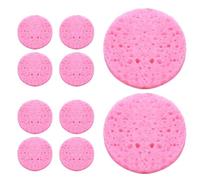driattie Esponja facial, Esponja de limpieza facial | limpiadora de algodón y pulpa de madera | Esponjas cosméticas, desmaquillantes, almohadillas de limpieza para uso personal de