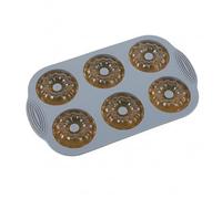 driattie Moldes de Silicona para Hornear,6 Cavidades Antiadherente Para Hornear | Molde de Silicona para Magdalenas y Cupcakes | Para Cupcakes Muffins Galletas Postres Cocina Hogar Fiesta Vacaciones