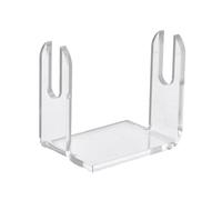 driattie Soporte para Exhibición de Ventiladores, Soporte para Ventiladores, Estante Organizador de Almacenamiento en Acrílico Transparente para Sala de Estar, Escritorio, Decoración del Hogar, Tienda