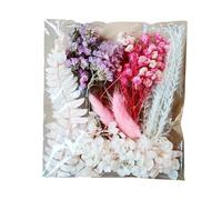 Dried Flowers, Natural Flower Leaves, Real Pressed Botanical Blend, Premium Botanical Quality, Bright Vivid Petals for Candle Resin Crafting, Frame Handcraft Kit Use, Art Projects, Scrapbook
