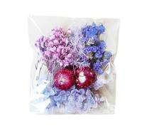 Dried Flowers, Natural Flower Leaves, Real Pressed Botanical Blend, Premium Botanical Quality, Bright Vivid Petals for Candle Resin Crafting, Frame Handcraft Kit Use, Art Projects, Scrapbook