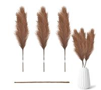 Dried Pampas Grass - 43.31 Inches Artificial Reed Bouquet, Rustic Farmhouse Arrangement, Easy to Place Elegant Decorative Stems | Boho Wedding Floral Decor for Home, Table Centerpiece, Event Styling,