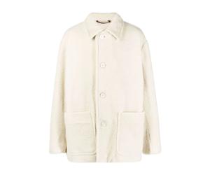 Dries Van Noten- Teddy Coat- Jackets- Hombre- Beige- M- Teddy Coat