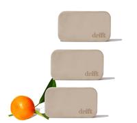 Drift Ambientador de coche - The Original Stone Air Freshener - Eliminador de olores de coche - Aroma de larga duración - Clip de metal - Aceites esenciales - Ingredientes limpios - Paquete de 3