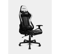 DRIFT - DR175 Silla para videojuegos universal Asiento acolchado Negro, Blanco