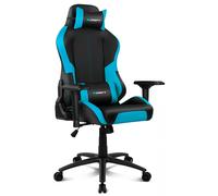 DRIFT - DR250 Silla para videojuegos de PC Asiento acolchado tapizado Negro, Azul