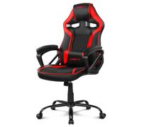 DRIFT - DR50 Silla para videojuegos de PC Asiento acolchado tapizado Negro