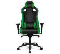 DRIFT - DR500 Silla para videojuegos de PC Asiento acolchado tapizado Negro, Verde