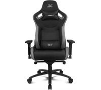 Drift DR600BGRAY Silla para Videojuegos, Butaca Gamer Ergonómica XL, Asiento Acolchado con Reposabrazos 4D, Negro y Gris