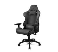 DRIFT GAMING DR190 - Silla Gaming Ergonómica con Tejido Transpirable, Reposabrazos Ajustables 4D, Respaldo Reclinable, Cojines Lumbar y Cervical, Color Gris Oscuro