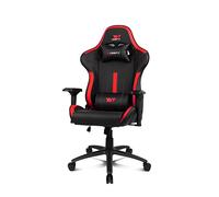 DRIFT GAMING DR350 - Silla Gaming Ergonómica Profesional con Reposabrazos 4D, Cojines Lumbar y Cervical, Inclinable 135º, Ruedas Silenciosas - Negra/Roja