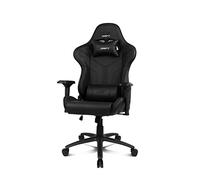 DRIFT GAMING DR350 - Silla Gaming Ergonómica Profesional con Reposabrazos 4D, Cojines Lumbar y Cervical, Inclinable 135º, Ruedas Silenciosas - Negra