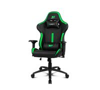 DRIFT GAMING DR350 - Silla Gaming Ergonómica Profesional con Reposabrazos 4D, Cojines Lumbar y Cervical, Inclinable 135º, Ruedas Silenciosas - Negra/Gris