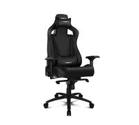 Drift Gaming DR500 - Silla Gaming Profesional, Polipiel, reposabrazos Ajustable 4D, pistón Clase 4, Sistema balanceo, Altura Regulable, Respaldo reclinable, cojín Lumbar y Cervical, Color Negro