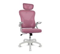Silla gaming Drift DRAIR35 rosa respaldo de malla reposabrazos ajustables 120 kg