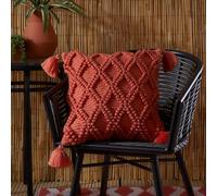 Drift Home Alda Outdoor - Cojín Relleno Duradero (43 x 43 cm), Color Terracota