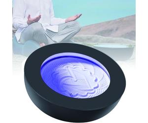 Drift Sandscape - Jardín Zen de Movimiento Perpetuo con 19 Patrones, Luces LED de 7 Colores, Control por App Bluetooth, Arte de Arena Meditativa para Escritorio, Hogar & Oficina