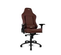 Drift Silla Gaming DR550 -DR550BW- Silla Gaming, Polipiel, Profesional, Respaldo reclinable, Altura Regulable, Reposabrazos Ajustables, Cojines Lumbar y Cervical, Color Marrón