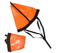 Drift Sock - 80 cm resistente, tela de malla, portátil para kayak, dispositivo de freno de mar de pesca, equipo de reducción de derivas del viento, ayuda de posicionamiento de lancha