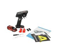 Drift Sport GTR teledirigido con Gyro Metallchasiss proporcional 4WD 1:43 RTR Rojo niños a Partir de 8 años