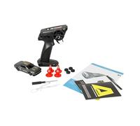 Drift Sport Muscle Car - Coche teledirigido con chasis de Metal Giratorio proporcional 4WD 1:43 RTR Gris para niños a Partir de 8 años