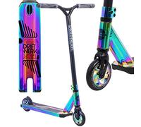 Driftwerk Stunt Scooter Freestyle Patinete para niños DS2+ Neochrome Rainbow arcoíris