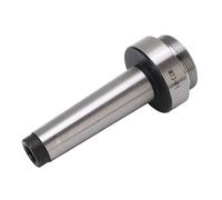 DriKou Árbol de cabezal de mandrinado, MT3-1-1/2-18UNF-M12 Adaptador de biela de pinza de acero con alto contenido de carbono para torno, máquina herramienta, bricolaje