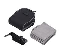 DriKou Bolsa de Filtro para Lente de cámara Bolsas de Caja de filtros portátiles de 8 Ranuras con Correa para el Hombro para rectificado de Acero Inoxidable, rectificado de