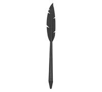 Drikou Capacitive Stylus, Feather Shape Portable Universal Digital Mobile Toblet Touch Pen para Dibujar, Escribir, editar Fotos (Rubber Pen Head)