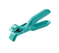 DriKou Clip de soporte para cuenco antiescaldaduras, multiusos, de silicona, para cuenco caliente, pinza para cocina (Azul)