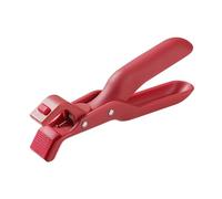 DriKou Clip de soporte para cuenco antiescaldaduras, multiusos, de silicona, para cuenco caliente, pinza para cocina (Rosa roja)