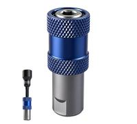 Drill Adapter Bit - Quick Connect Extension for Power Driving Tasks | Chrome Vanadium Steel Build with Hex Shank Locking Mechanism, Torque Transfer Accessory, Fast Change Tool for Wood Metal Repair