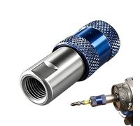 Drill Adapter For Bits - Heavy Duty Non Slip Attachment, 6.35mm Drills Driver Socket Adapter, Durable Metal Construction, Compact Portable Design, Easy Carry | Drill Adapters For Home Furniture