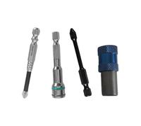Drill Adapter - Quick Change Steel Converter | 6.35mm Drill Driver Socket Adapter | Quick Change Hex Shank Adapters for Home Furniture Construction, Automotive Car Repair Plumbing Metalworking, Durabl