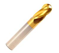 Drill América CDB 1,50 mm carburo fresa 4 flauta 3,00 mm flauta longitud 38 mm de longitud total lata único final bola