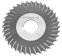 Drill America Sierra de corte de metal de acero de alta velocidad de 4 pulgadas x 1/8 pulgadas x 1 pulgada con chip lateral, serie DWC
