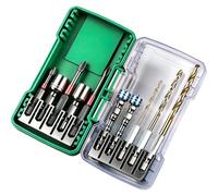 Drill Bit Set - 10-Piece Magnetic Hex Head Socket Adapter Kit