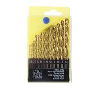 Drill Bit Set, 13 Piece Twist Tools, 1.5-6.5mm Precision Feature, 13.5*7.6*1.4CM Woodworking Metal Drill Set, Workshop Maintenance Choice, Suitable for Carpenters Stainless Steel Copper Aluminum Iron