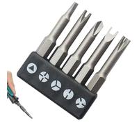 Drill Bit Set | 5-Piece Set Of Screwdriving Bit Heads - 5x0.635cm Power Tool Drill Attachments| Fine Workmanship | For Repairing, Home Improvement & Maintenance