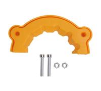 Drill Bit Sharpener | 4-12mm Size Range for Angle Grinders | Portable Sharpening Guide Attachment | Restores Old & Dull Bits | ABS Plastic Construction (1pcs)