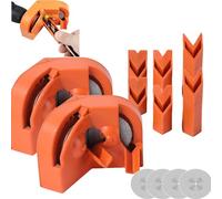 Drill bit Sharpener,Drill bit Sharpener for All bits,Multipurpose Drill bit Grinding Sharpener,Drill Grinder Grinding Tool for Hss, Carbide, Twist Drill bits, Cobalt Drill bits (2 PCS)
