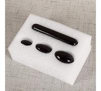 Drill Black Obsidian Yoni Egg set Pleasure Stick Magic Ball Crystal Massage Wand