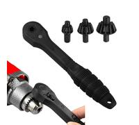 Drill Chuck r a t c h e t llave, llave de trinquete de chuck, llave de trinquete portátil, ampliamente aplicable, compilación confiable, 1set, para uso de mantenimiento