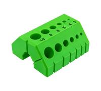 Drill Jig - 45 90 Degree Angle Guide for Woodworking, 3D Printed Portable Block with Multi Size Hole Alignment & Compact Positioning Tool for Cabinet Shelf Door Drawer Handle Hinge Knob Installation