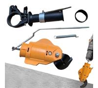 Drill Metal Shear Attachment, 5.79x2.87in Drill Metal Cutter Attachment, Workshop Repair Accessory, Electric Cutting Tool Part for Iron Aluminum Steel Copper Tin White Sheet Home Use